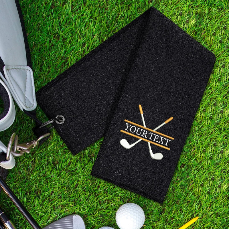 Golf Towel Waffle - Custom Waffle Golf Towel Absorbent Quick