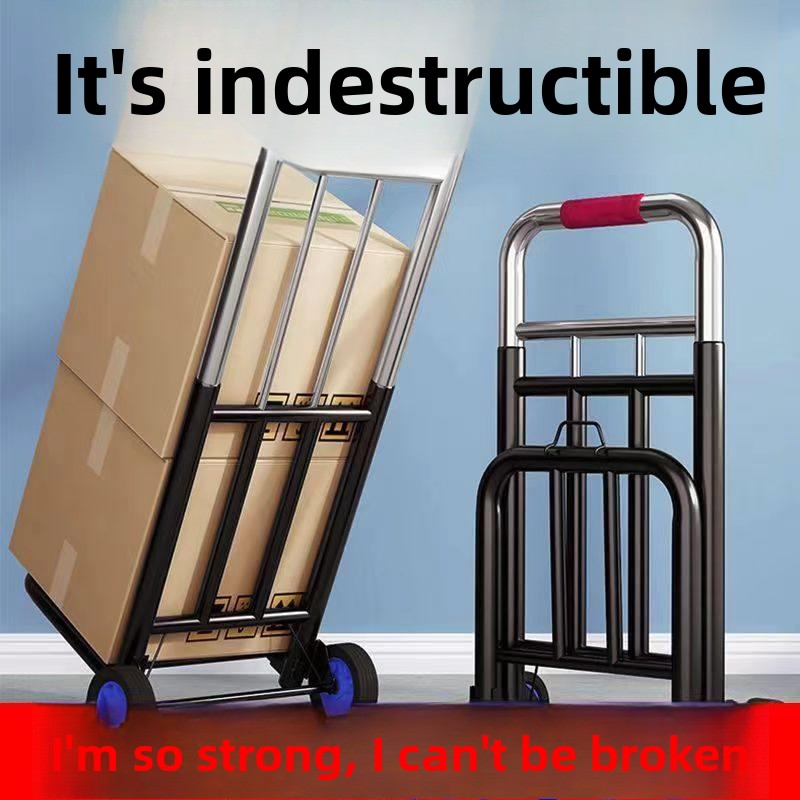 Pull Cart Fold - Portable Folding Sound System Outdoor Stall