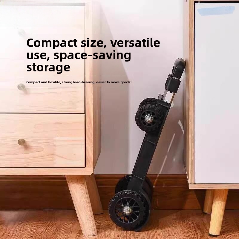 Portable Shopping Cart Hand-Pu - Pull Cart Fold avaliação e preço