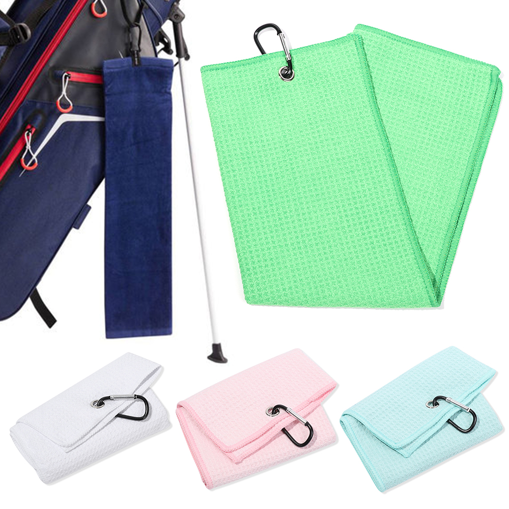 Black Microfiber Cotton Golf T - Golf Towel Waffle avaliação e preço