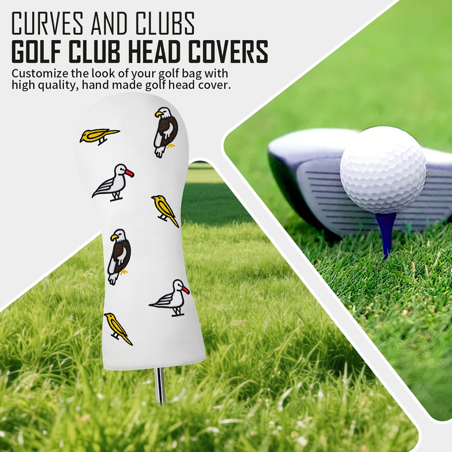 1pc/4pcs Driver/Fairway/Hybrid - Golf Equipment Storage avaliação e preço