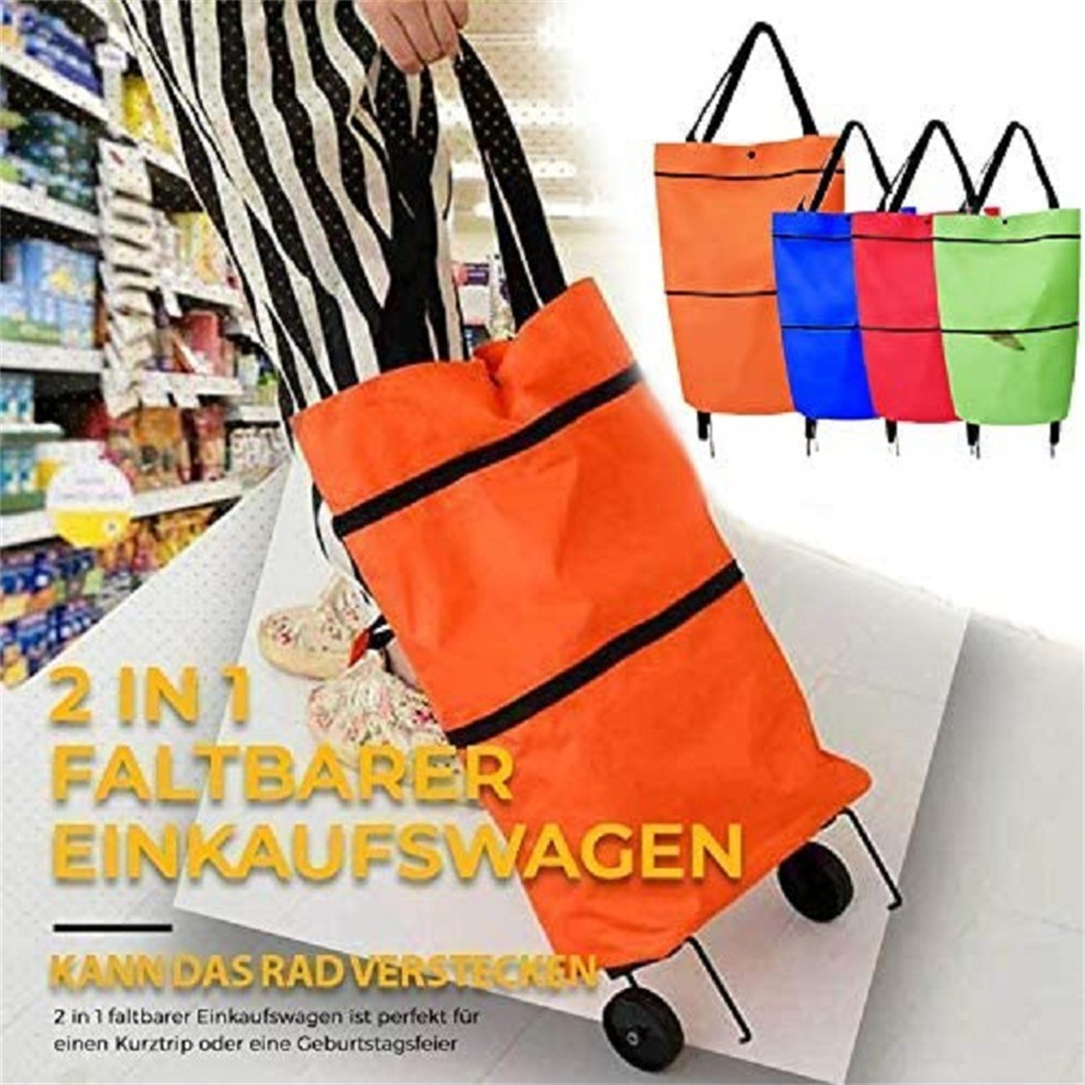 Small Pull Cart Portable Shopp - Pull Cart Fold avaliação e preço
