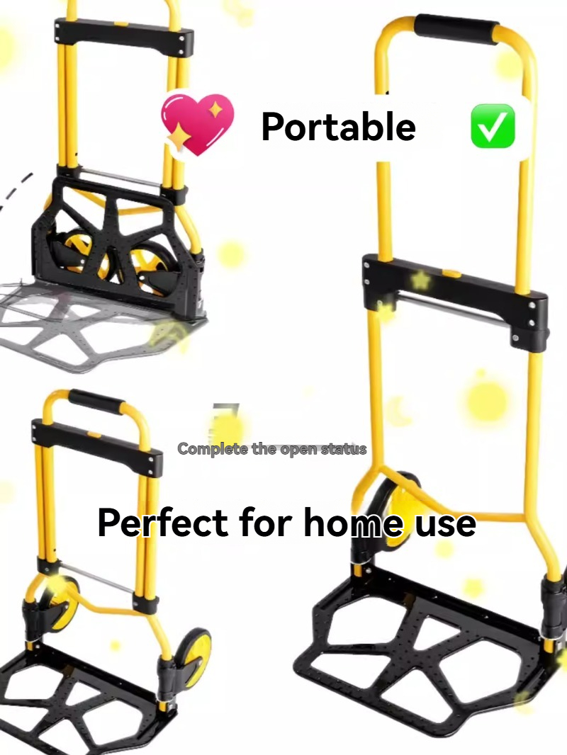 Folding Hand Truck Portable,Li - Pull Cart Fold avaliação e preço