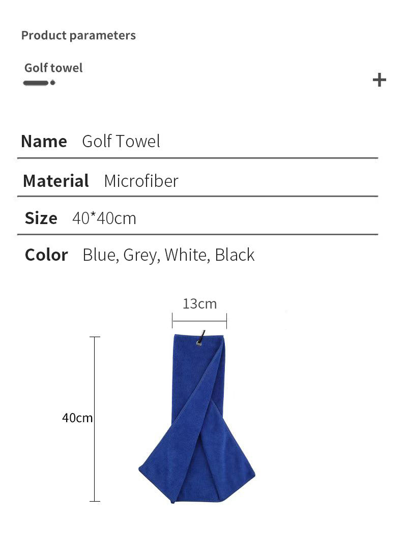 Tri-fold Golf Towel | Premium  - Golf Towel Waffle avaliação e preço