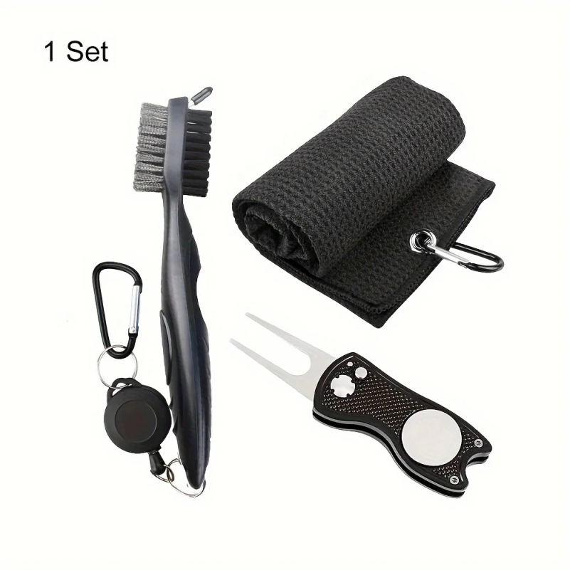 1 Pc Black Golf Towel Microfib - Golf Towel Waffle avaliação e preço