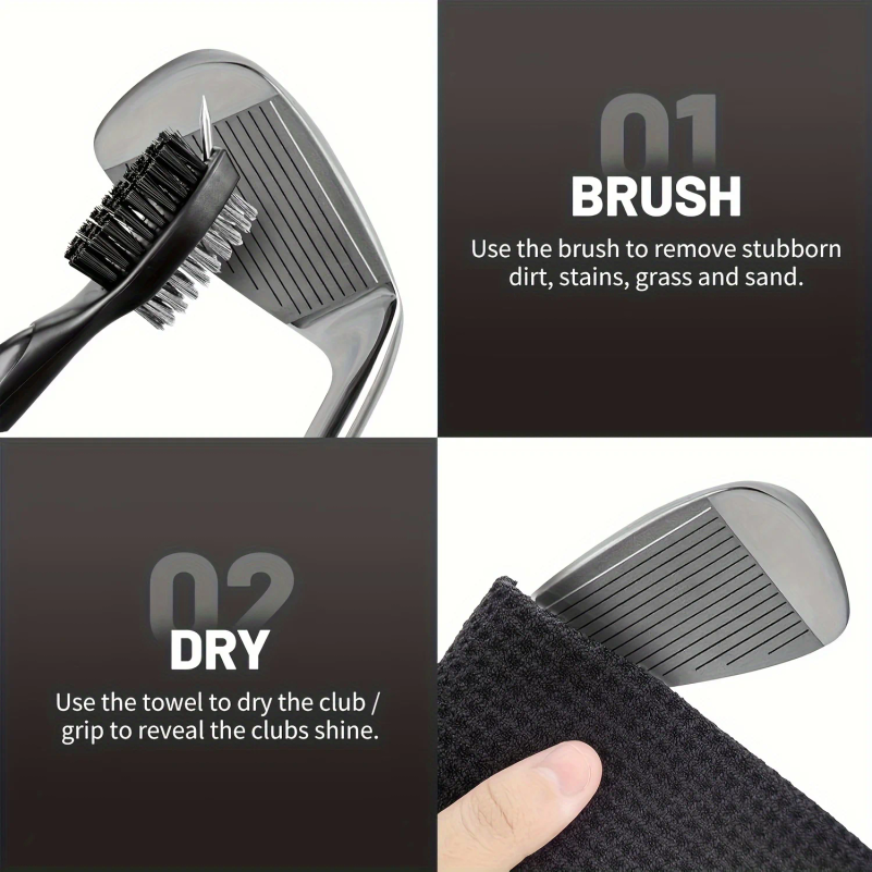 1 Pc Black Golf Towel Microfib - Golf Towel Waffle avaliação e preço