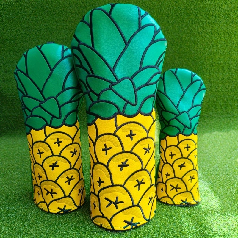 Pineapple Golf Club Head Cover - Golf Equipment Storage avaliação e preço