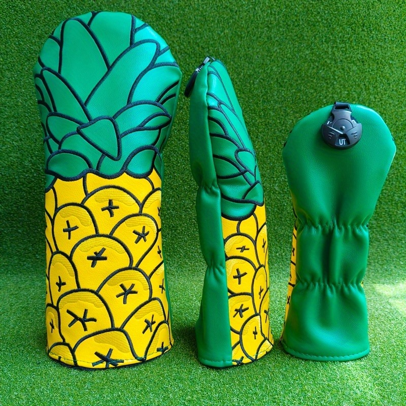 Pineapple Golf Club Head Cover - Golf Equipment Storage avaliação e preço