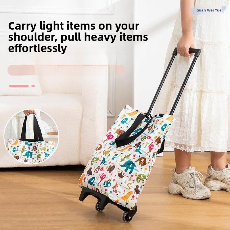 Durable Portable Folding Shopp - Pull Cart Fold avaliação e preço