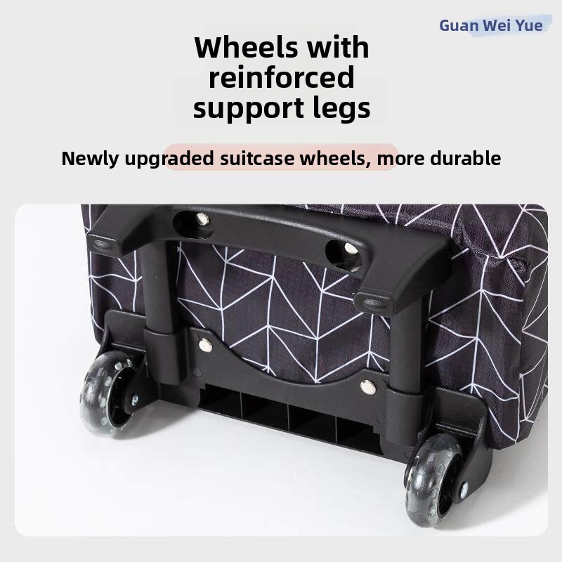 Durable Portable Folding Shopp - Pull Cart Fold avaliação e preço