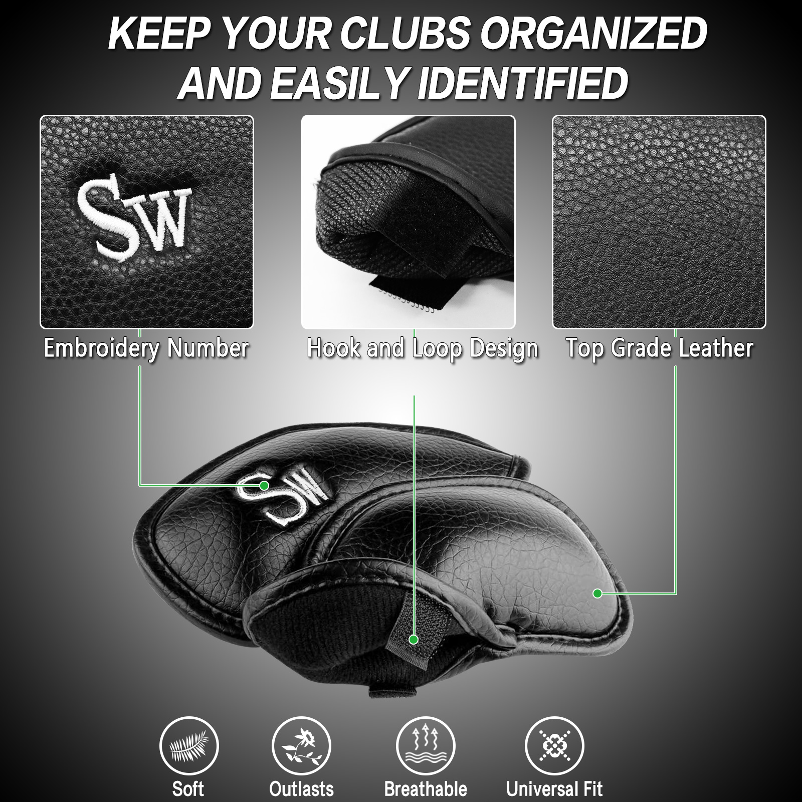 Premium Synthetic Leather Styl - Golf Equipment Storage avaliação e preço