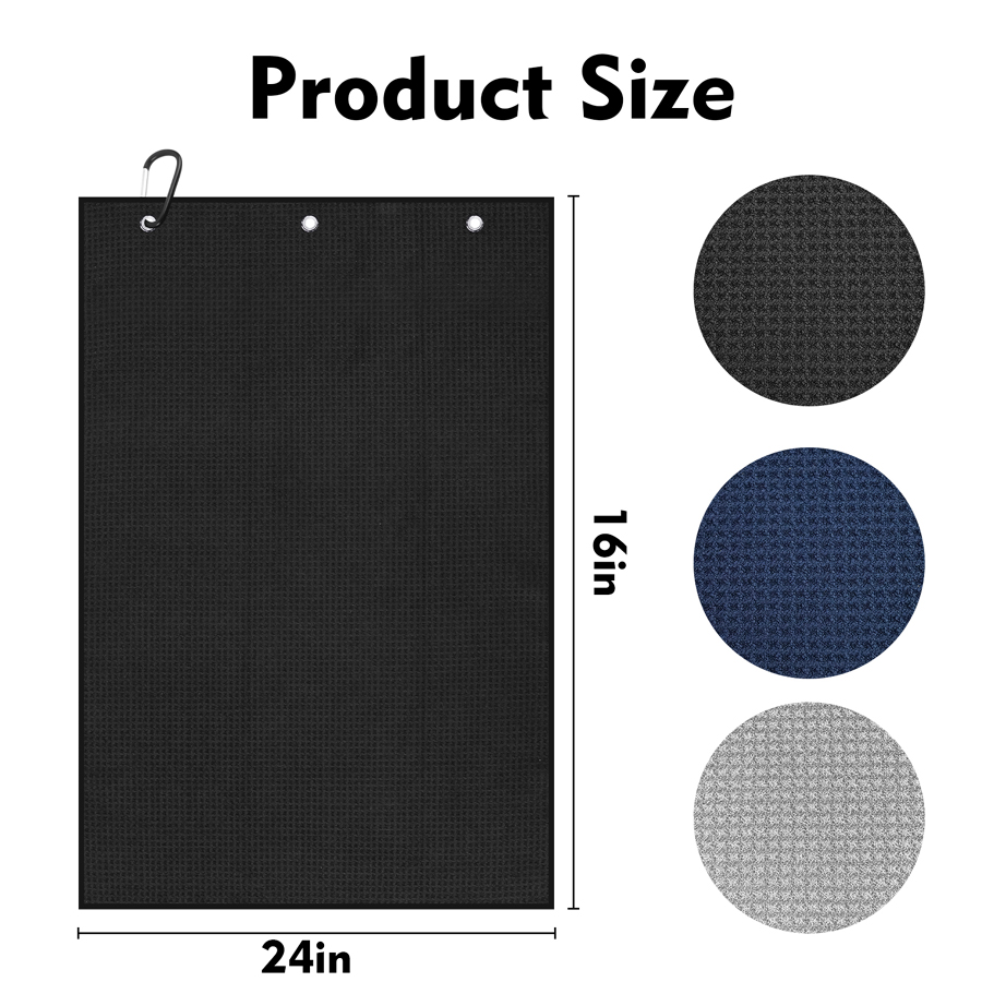 Microfiber Golf Towel With Car - Golf Towel Waffle avaliação e preço