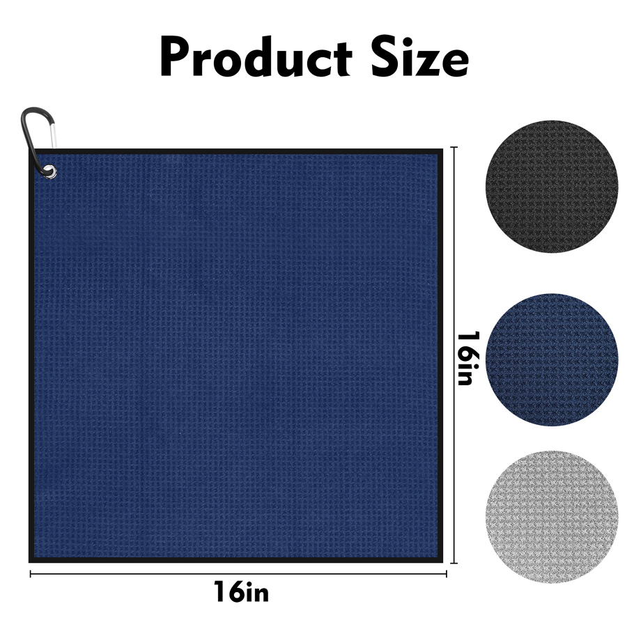 Microfiber Golf Towel With Car - Golf Towel Waffle avaliação e preço