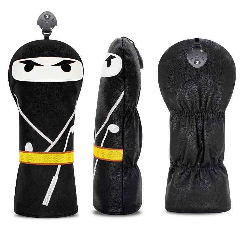 Samurai Pattern Black Golf Clu - Golf Equipment Storage avaliação e preço