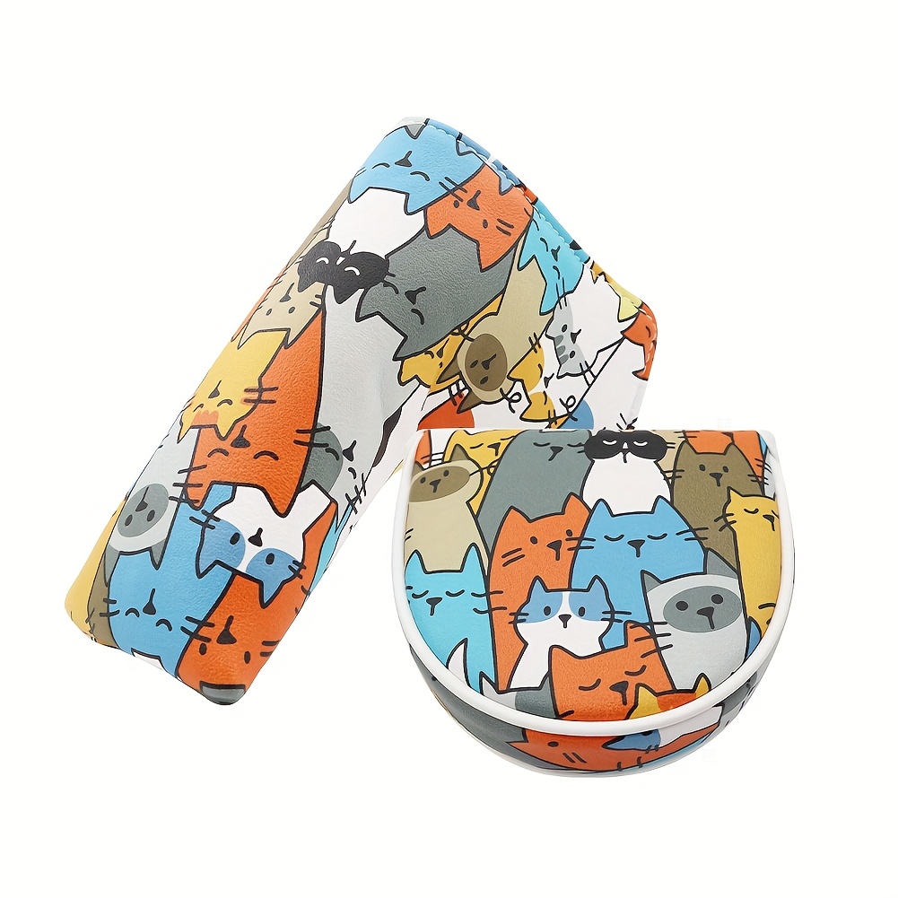 1pc Mallet Putter Head Cover B - Golf Equipment Storage avaliação e preço