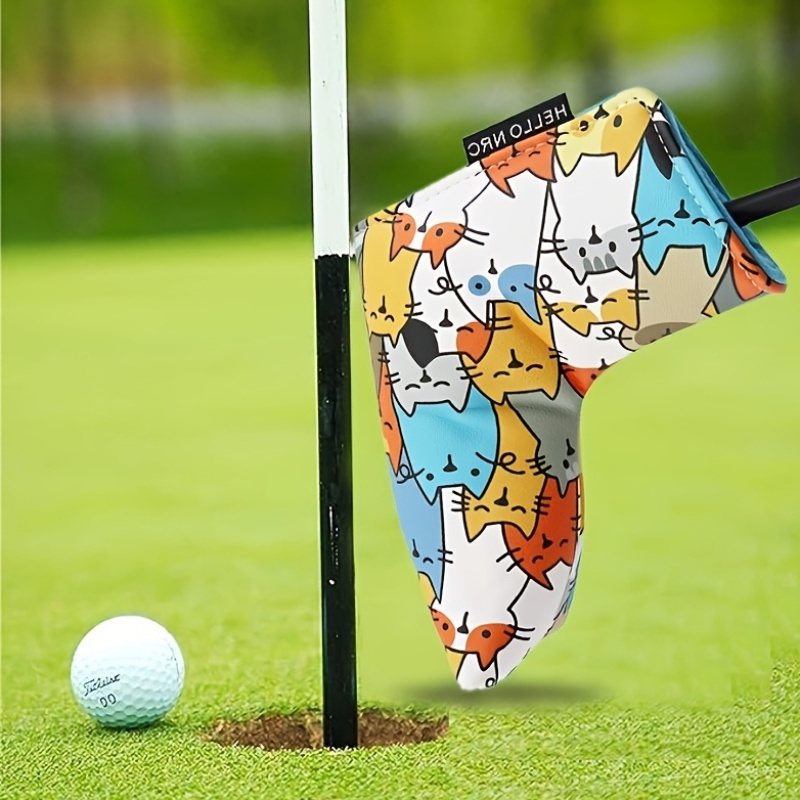 1pc Mallet Putter Head Cover B - Golf Equipment Storage avaliação e preço