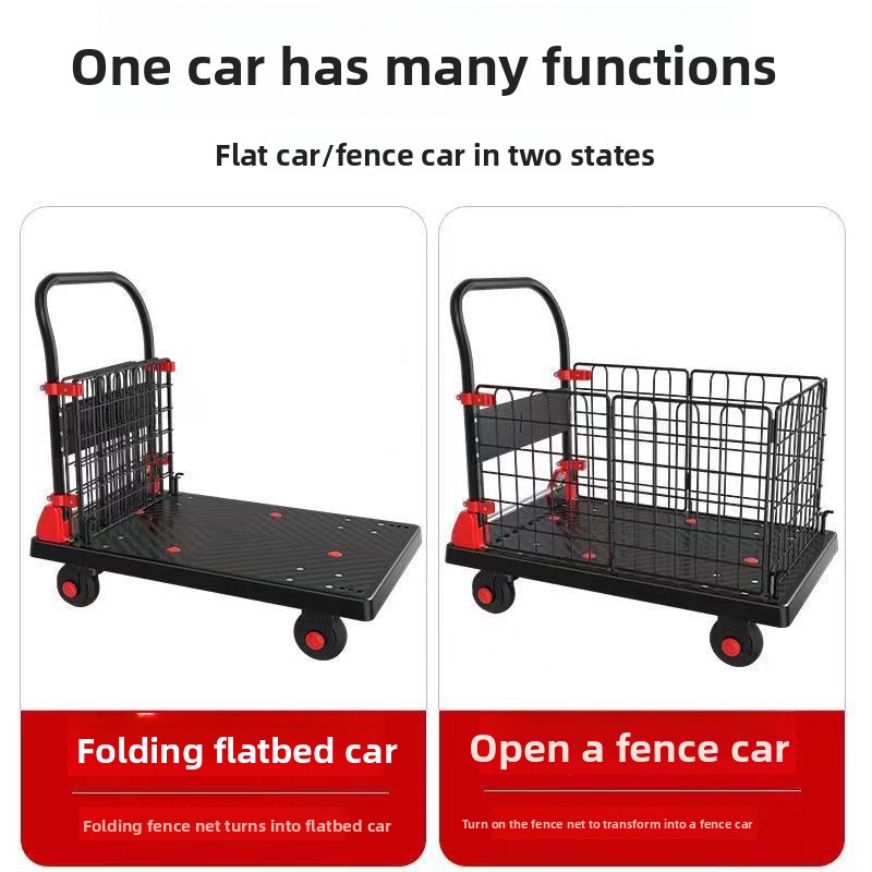 Fence Car Camping Folding Trai - Pull Cart Fold avaliação e preço