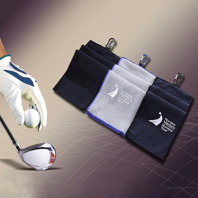 30x50cm Golf Towel With Hook 4 - Golf Towel Waffle avaliação e preço