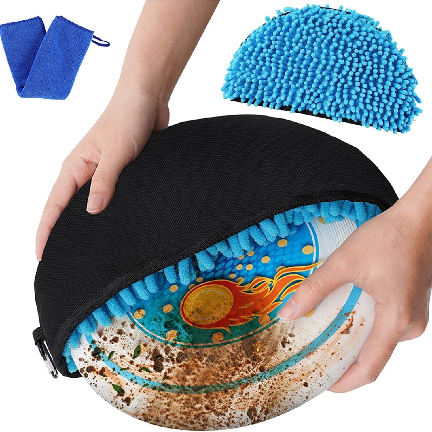 Flying Disc Cleaning Tool with - Golf Towel Waffle avaliação e preço