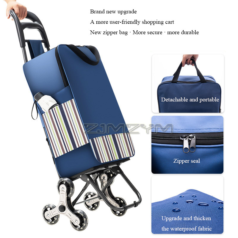 35L Large Capacity Hand-Pulled - Pull Cart Fold avaliação e preço