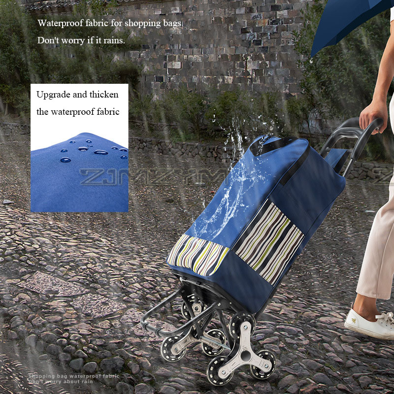 35L Large Capacity Hand-Pulled - Pull Cart Fold avaliação e preço